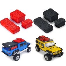 Simulation Plastic Luggage for Axial SCX24 1/24 RC Car Decoration Tool Part