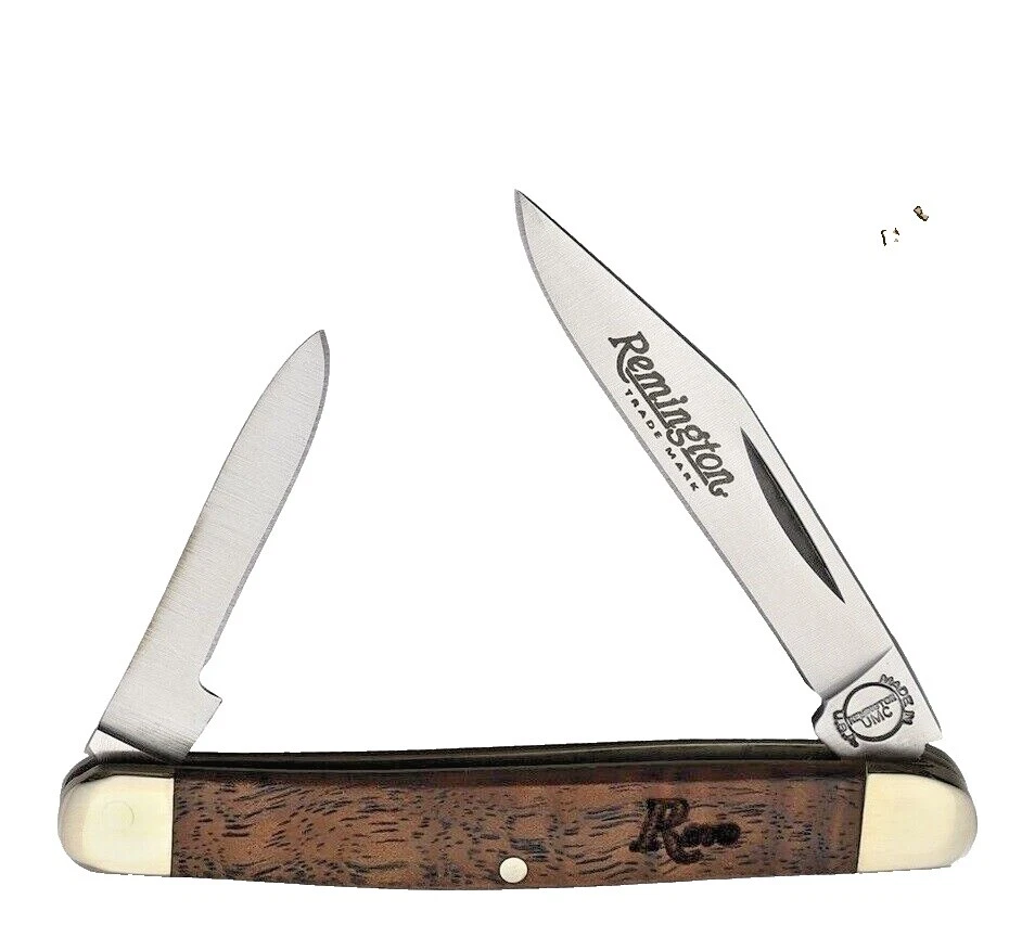 Navaja hoja de acero inoxidable Remington cuchillos plegables de colección