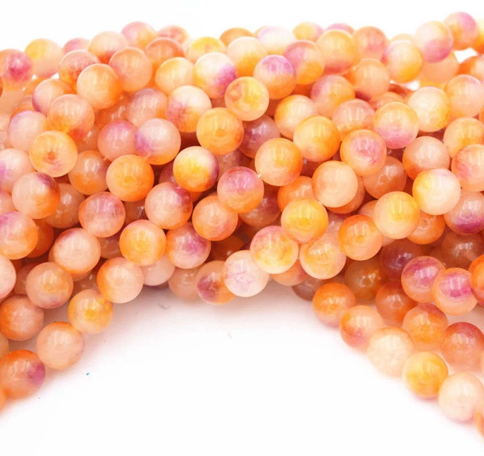 Grânulos soltos redondos topázio multicolorido brasileiro natural 10mm 15" AAA - Imagem 3 de 4