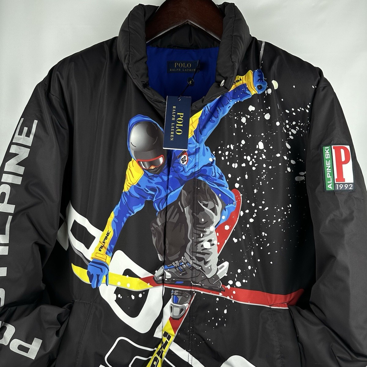 Polo Ralph Lauren Men's Alpine Down Jacket Puffer Coat Ski