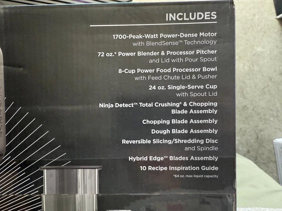 Ninja Detect Power Kitchen System with BlendSense Technology, TB400WM - Image 2 of 2