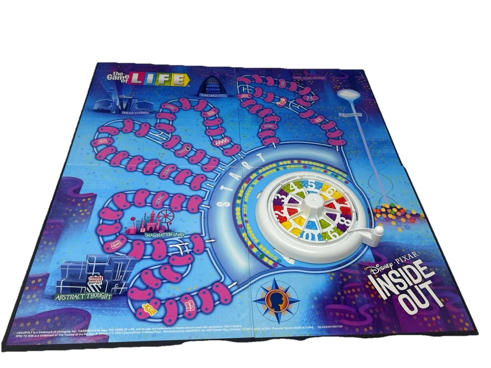 Juego de mesa Disney Pixar Inside Out The Game of Life Foto 3 de 4