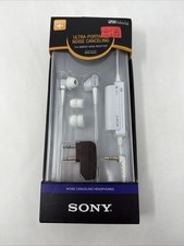  NEW  SONY Ultra-Portable Noise Canceling Headphones MDR-NC22 with Flight Plug