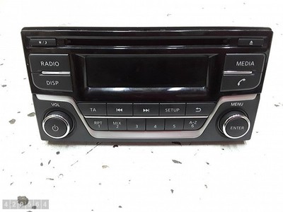 2015 NISSAN JUKE AUTORADIO BLUETOOTH CD CODE FEHLT TELEFON 28185BV80A