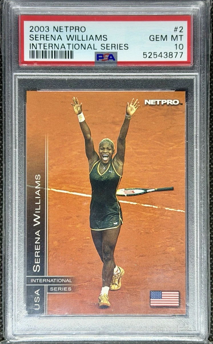 Serena Williams Tennis Rookie Sports Trading Cards & Accessories