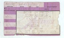 Stomping Grounds & Kid Nasty 10/21/94 Phoenix AZ Mason Jar Concert Ticket Stub