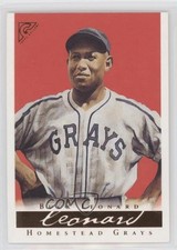 2003 Topps Gallery Hall of Fame Edition Buck Leonard (red background) HOF 2u5