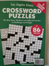 LOS ANGELES TIMES CROSSWORD PUZZLES STOCKING STUFFER ISSUE 86 PUZZLES 2025 ISSUE