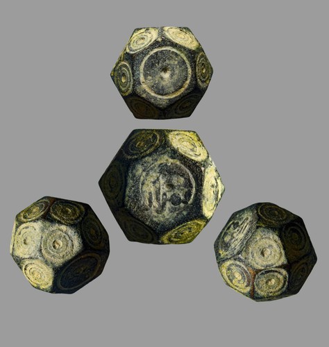 RARE Islamic Countermarked Byzantine Bronze Weight 14.68g 3-Nomismata 7th C. Ad