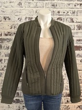 Fabletics NWOT Pisa Puffer Jacket in Dark Olive Green Size Large Women Athletic