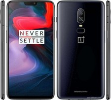 OnePlus 6 - (Dual Sim) 64GB - Mirror Black (Unlocked) Smartphone READY TO USE