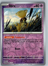 Abra Reverse Holo Common SV06: Twilight Masquerade 080/167 NM