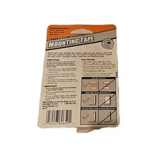 Gorilla Tough Clear Mounting Tape 1-in x 5 Feet Double-Sided Tape
