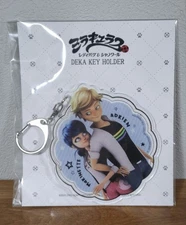 Miraculous Ladybug & Cat Noir Large Keychain Adrien & Marinette New