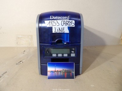 Datacard SD260 PX10 Single-Sided Plastic ID Card Printer -  1853 CARDS / LINE 