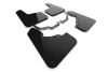 22C LAND CRUISER NO DRILLING REQ'D BLACK MUD FLAP/METALLIC BLACK LOGO
