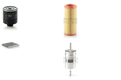 MANN-FILTER Inspektionspaket Filtersatz XL Leitungsfilter Aktivkohlefilter FSI