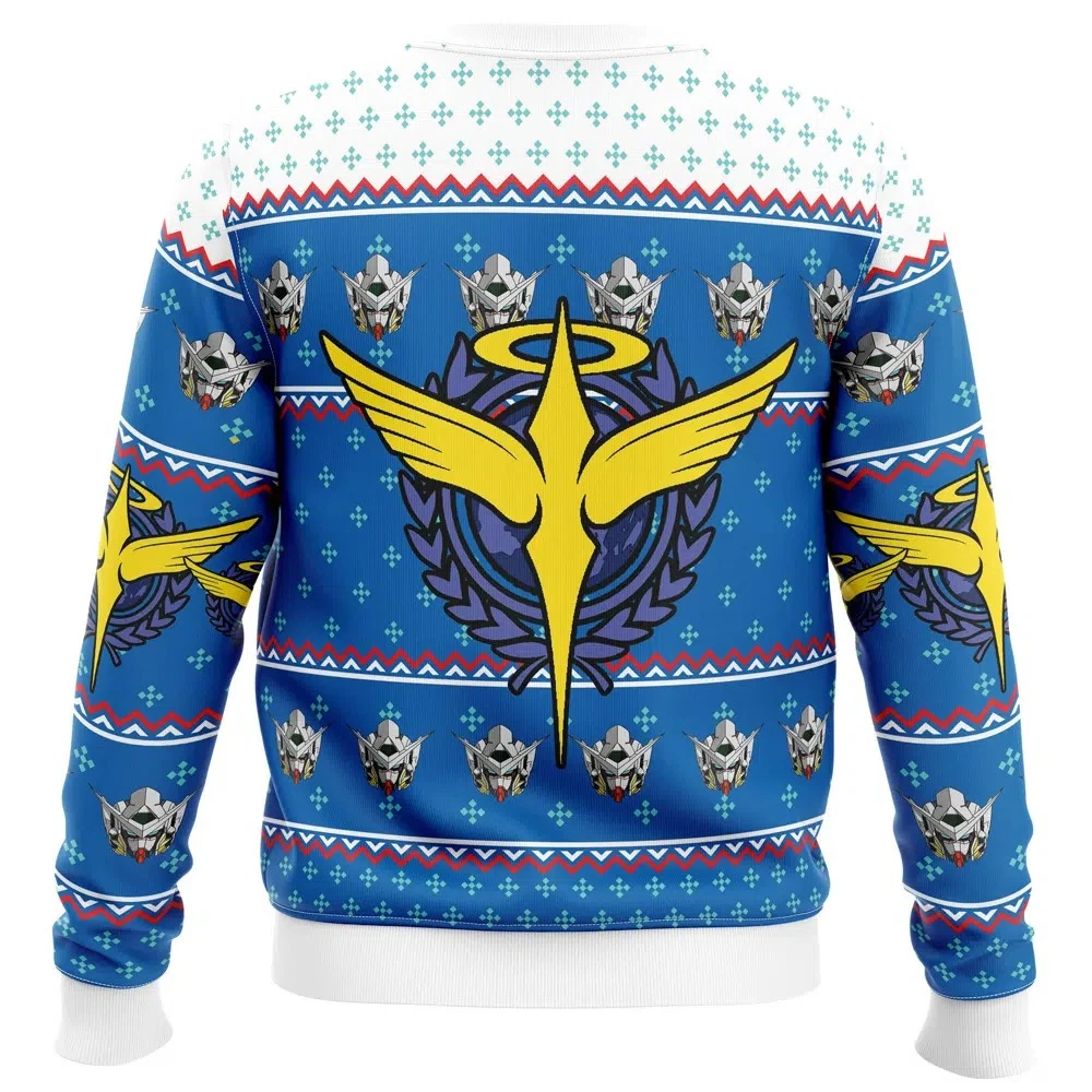 Gundam Helmet Christmas Ugly Sweater