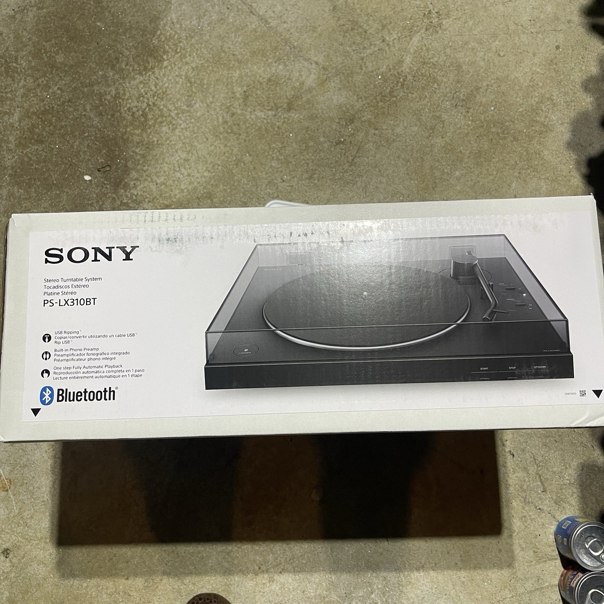 ♡SONY ステレオターンテーブル PS-LX310BT ジャンク品 Sony PSLX310BT Sony Ps-lx310bt Full Automatic Bluetooth