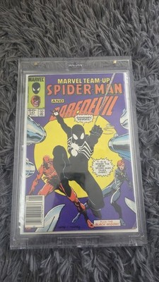 US Comic Marvel Team Up #141 Spider Man Black Suit Newsstand Daredevil No CGC
