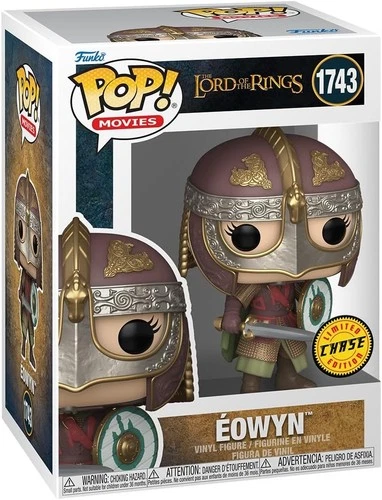 Pop Movies The Lord of The Rings 3.75 Inch Figure - Battle Eowyn #1743 Chase