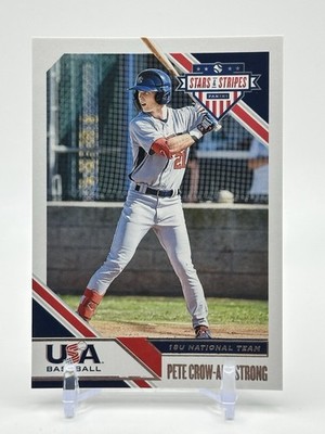 2020 Panini USA Baseball Stars & Stripes Pete Crow-Armstrong #48