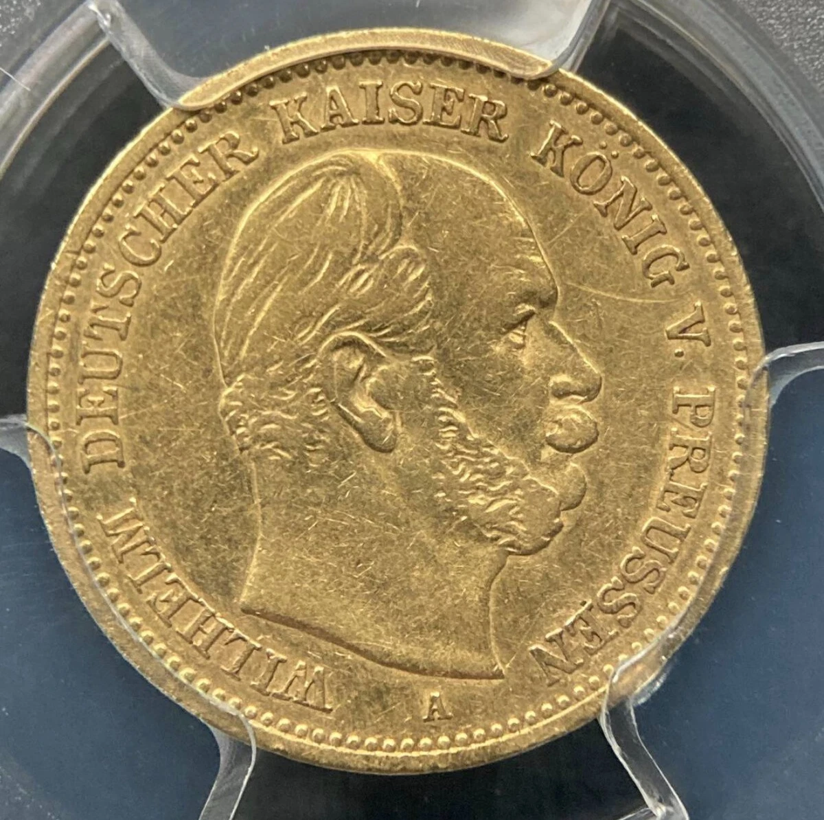 PCGS AU50 プロイセン 5 マーク金貨 (1877年) Gold 1877 Year German Coins for sale | eBay