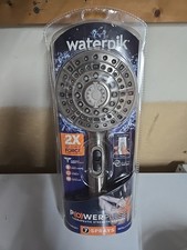 Waterpik PowerPulse Therapeutic Strength Massage Shower Head 7 Sprays - Nickel