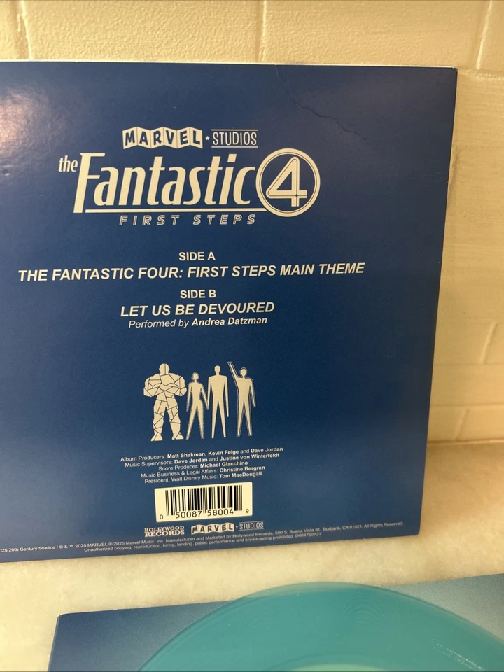 Michael Giacchino & - The Fantastic Four: First Steps Main Theme / Let Us Be Dev - Image 4 of 4