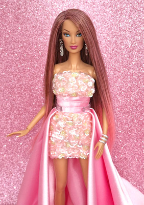 keine Barbie Puppe Janay & Friends Hybrid, Mengf Fashion Royalty Head Integrity Toys