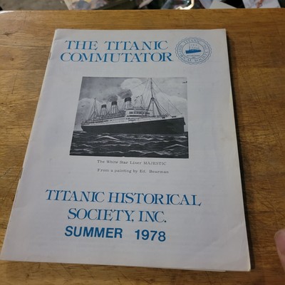 THS TITANIC Commutator - Summer 1978 - Volume II #18 White Star Liner Majestic