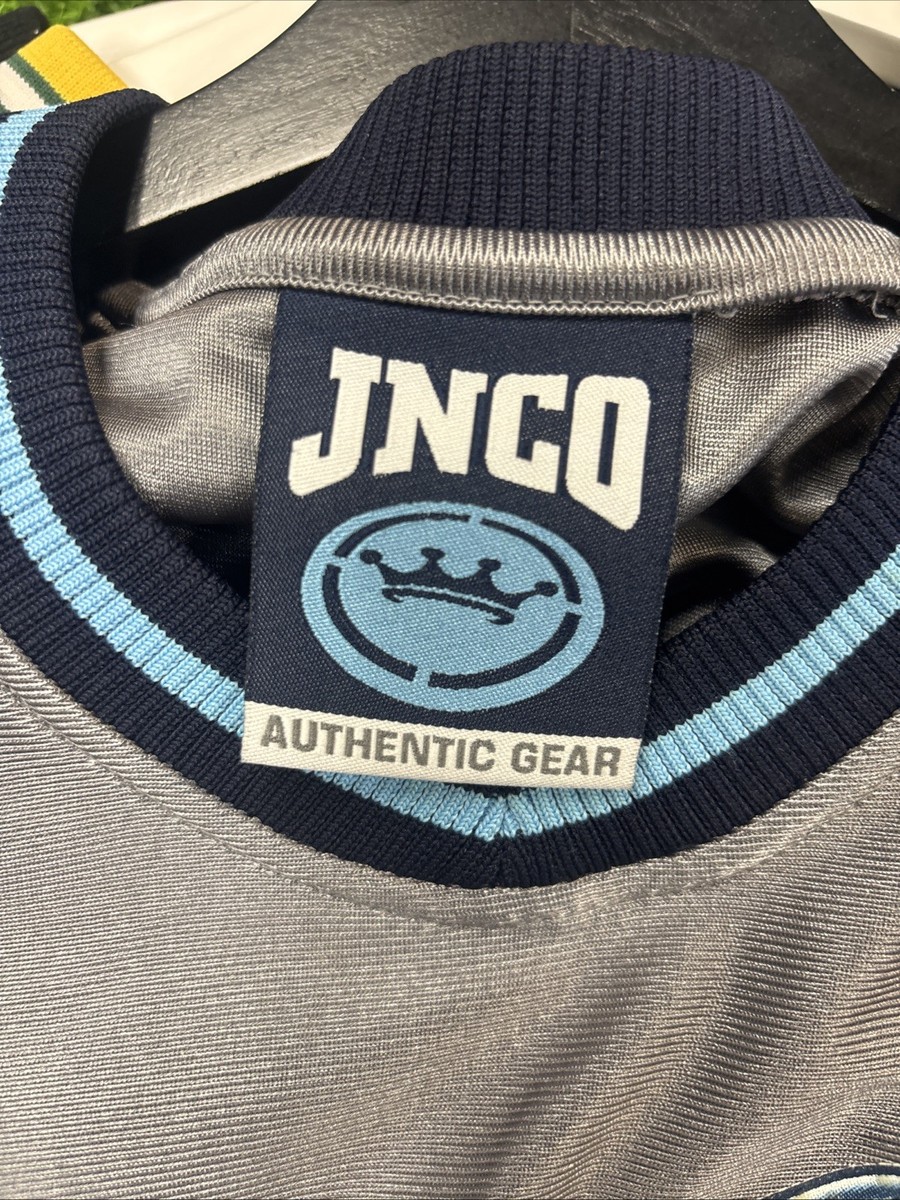 Vintage JNCO Jeans Jersey Mens Medium 90s Y2k HipHop Sabertooth