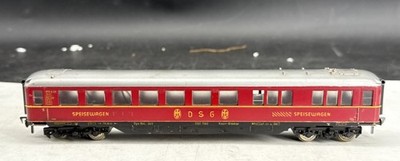 Fleischmann HO DSG 1160 Dinning Car Internationale Speisewagen No Box Nice Shape