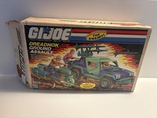 Hasbro G.I. Joe. Dreadnok Ground Assault. Motorcycle with 4-WD Vehicle.