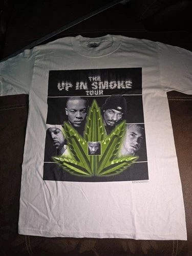Up in Smoke Tour Tshirt Eminem Snoop Dog Dr Dre Ice 2000s vintage concert t-shirt, vintage, single stitch, B+ condition