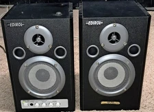 Roland Edirol MA-10A Stereo Micro Monitor Speakers Black