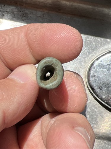 Pre Columbian Jade Bead Found In Guatemala Inca Aztec Mayan PC36 - Picture 10 of 11