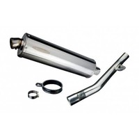 Suzuki GSF 600 Bandit 1995-2004 Ovaler Edelstahl EndschalldäMpfer 450 Mm DEL