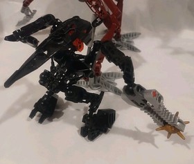 Lego 8990 Bionicle Fero & Skirmix Warriors Incomplete Used Set 