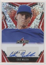 2020 Leaf Flash Portrait Auto Red 4/5 Cole Wilcox #PA-CW1 Auto no9
