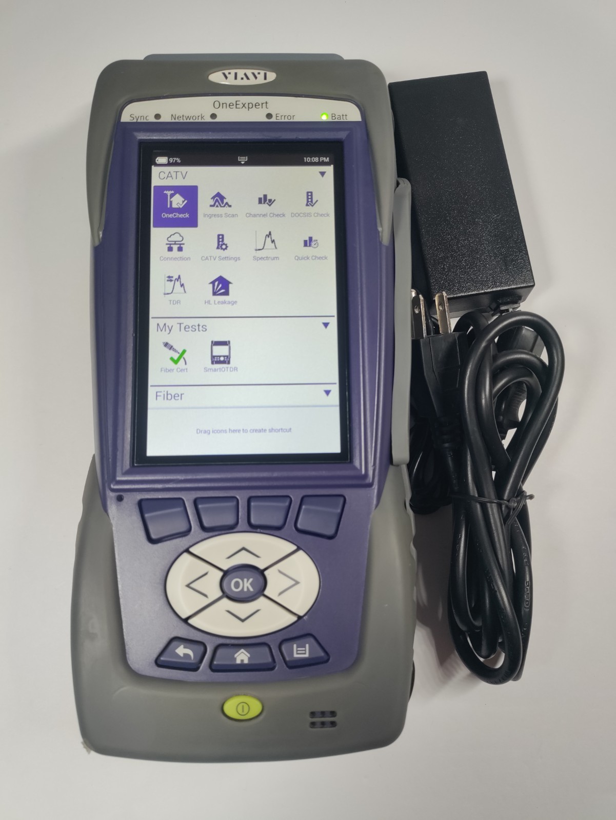 Viavi JDSU OneExpert ONX-620 CATV d31-s4285 Cable Meter. IPX, TSX, TDR, HL Leak