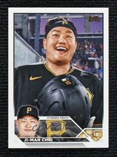 2023 Topps Update Image Variation Golden Mirror SSP Ji-Man Choi #US208 0lj5