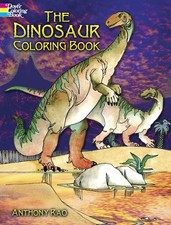 The Dinosaur Coloring Book-Softcover