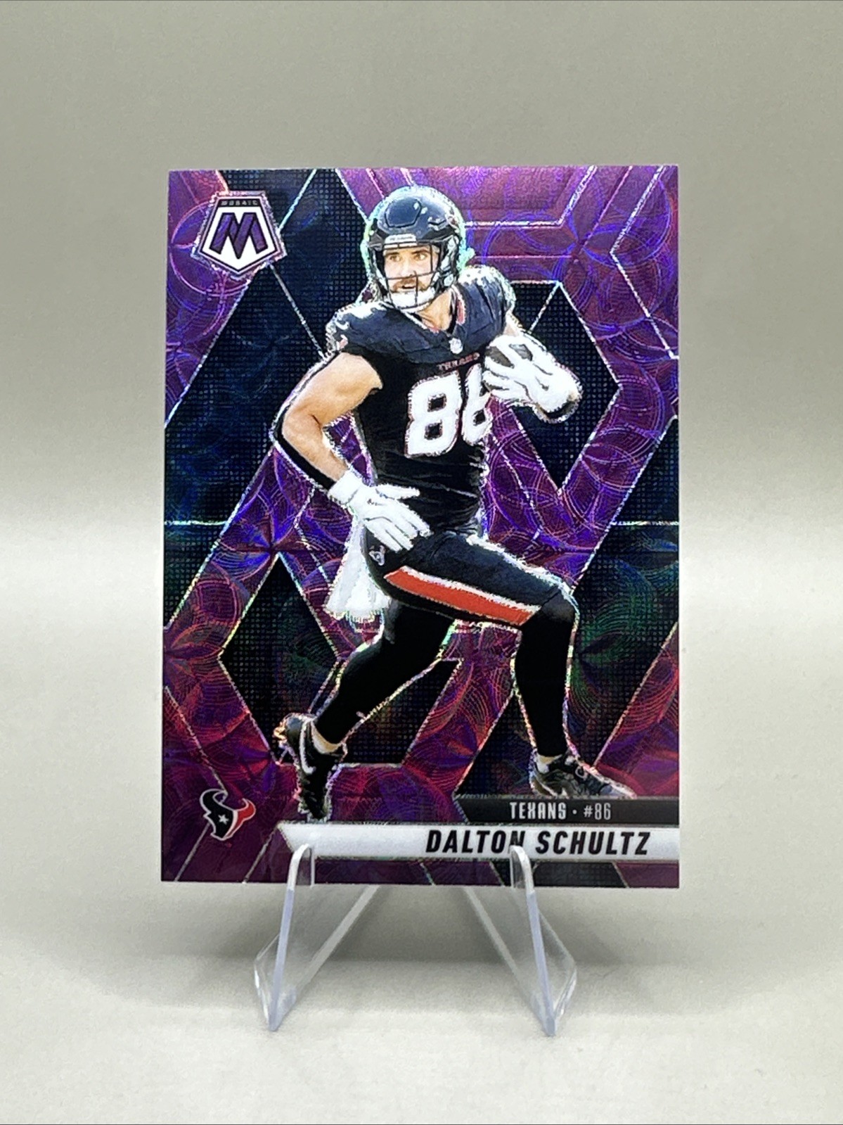 2025 Panini Mosaic - Dalton Schultz #85 Purple Scope Prizm