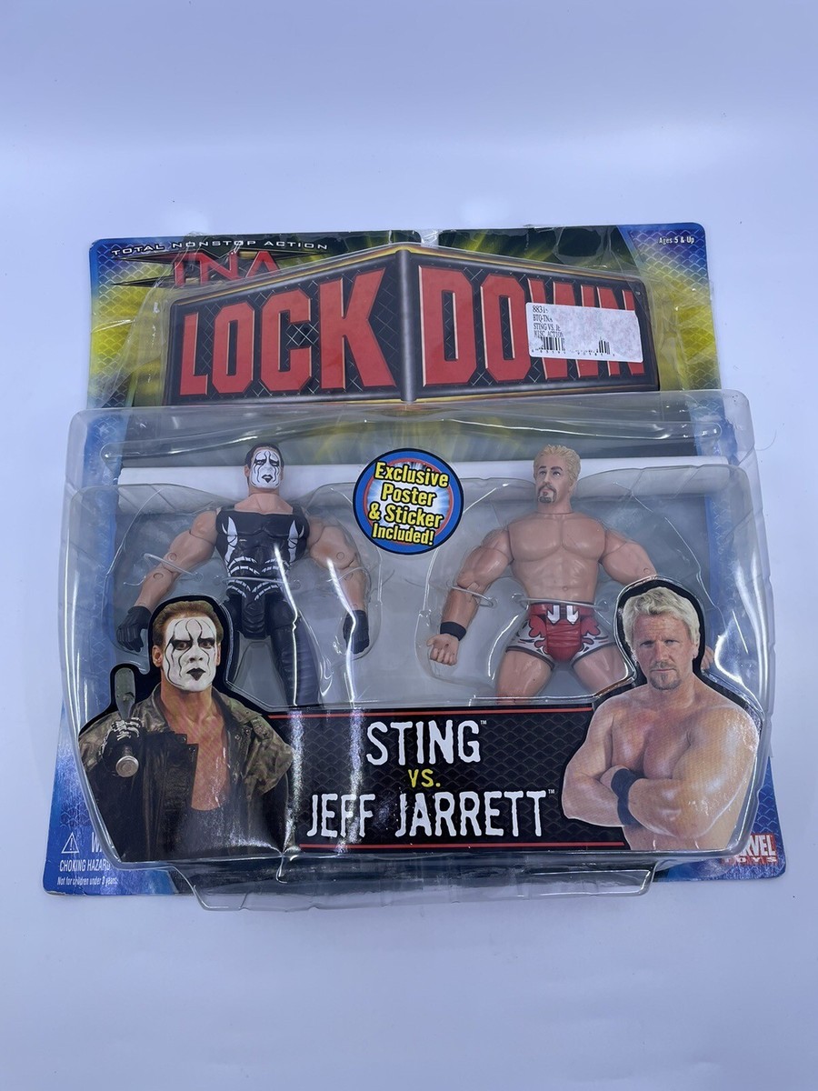 TNA Total Nonstop Wrestling Lock Down Series 3 Sting vs Jeff