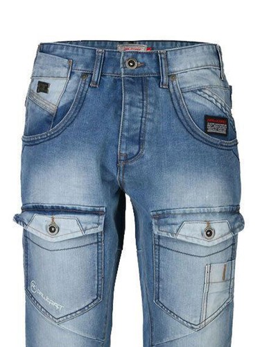 Pantalones de mezclilla informales Rawcraft para hombre rectos Vanqsh Chilrob Darhust - Imagen 9 de 13