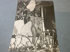 FOTO ORIGINAL 1958 9,5 x7 CUBANA VEDETTE RUMBERA TROPICANA BAILARINA CLUB NOCTURNO CARNAVAL