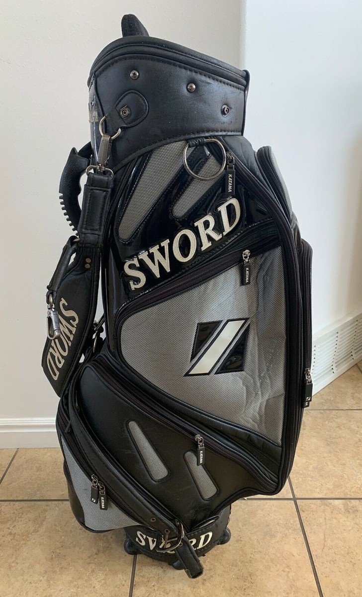 【超特価】 5 Bag Golf Caddy SWORD KATANA Way eBay | Gray Black その他