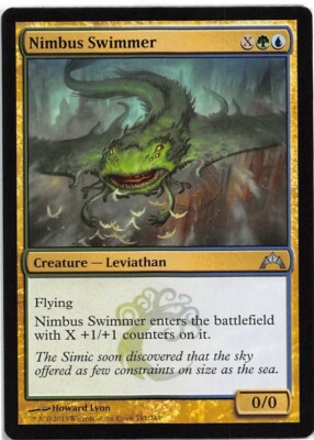 Nimbus Swimmer *Uncommon* Magic MtG x1 Gatecrash SP
