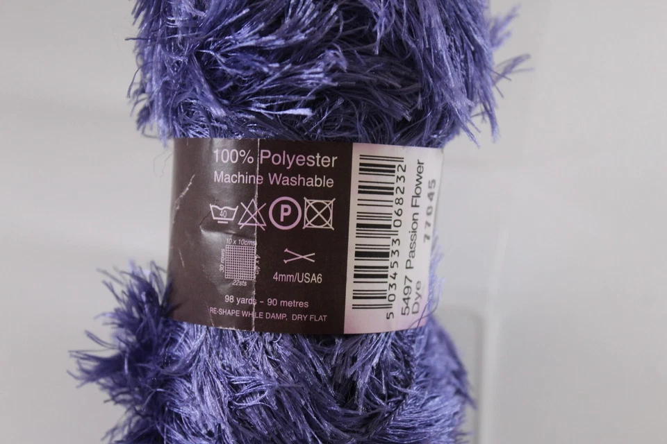 16 bolas de esquimal doble hilo de tejer Stylecraft flor de la pasión púrpura 5497 Foto 4 de 4